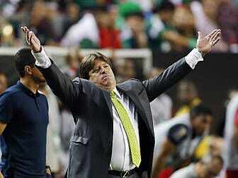 Mexico's manager shown the...